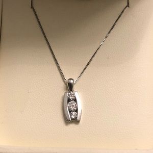 Authentic Gold Diamond Necklace